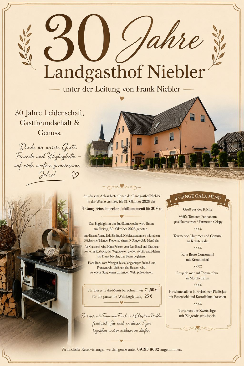 30 Jahre Landgasthof Niebler